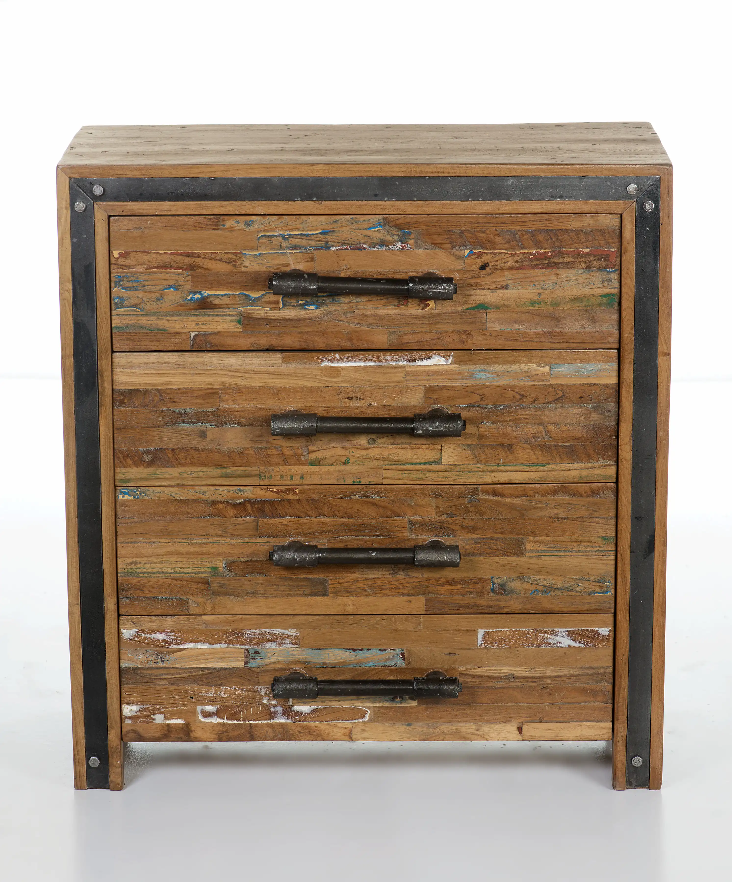 Reclaimed Wood Cabinet with 3 Drawers - popular handicrafts